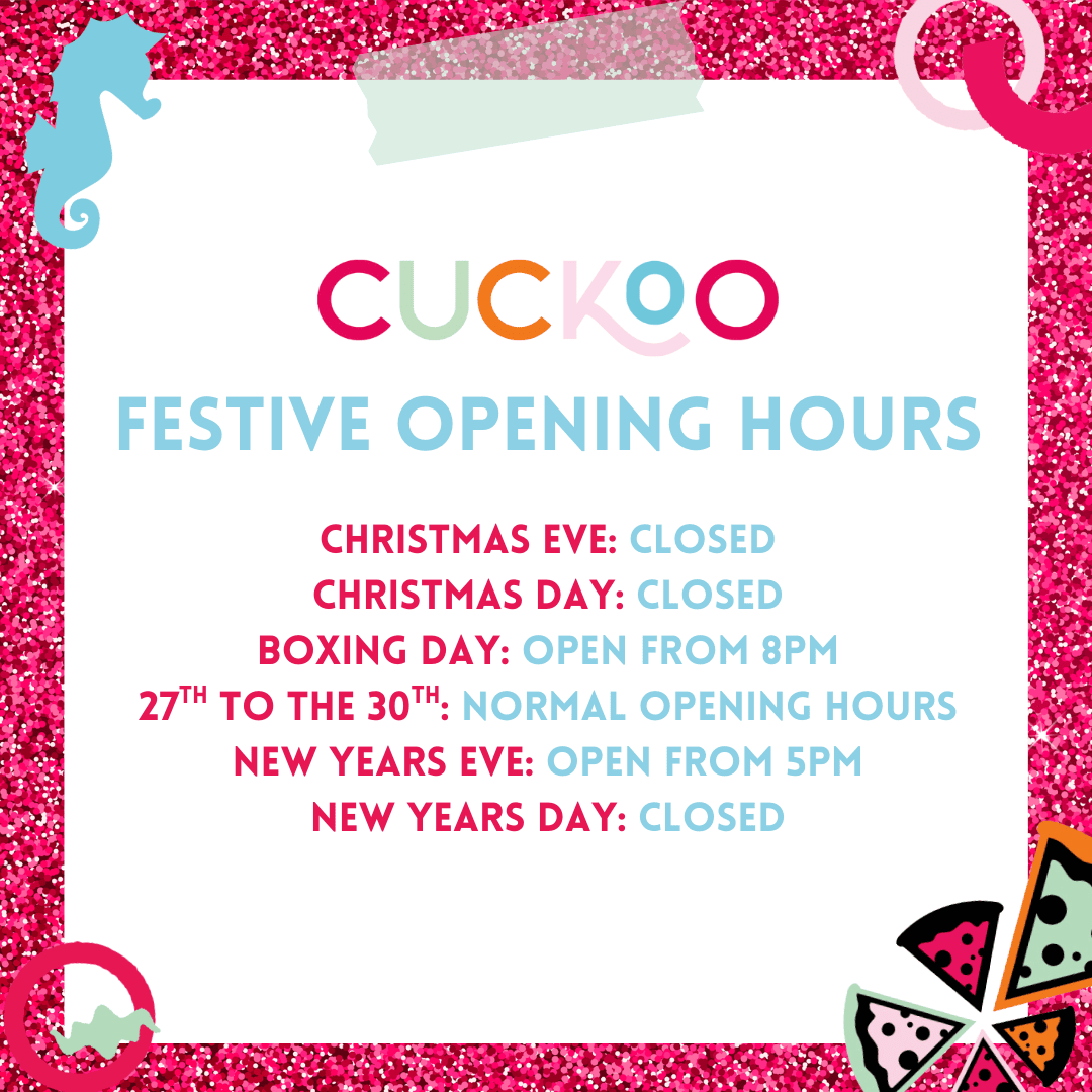 Festive Opening Times